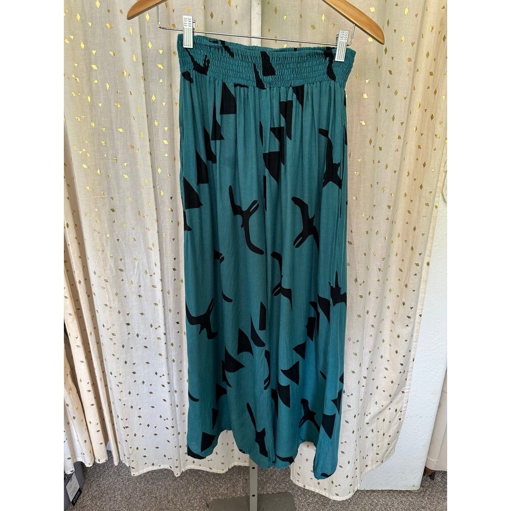Marcella Casual Movements Hawaiian Kū Kia’i Mauna Iwa Wide Leg Haleiwa Pants